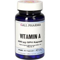 Produktbild von Hecht Pharma Vitamin A 800 µg Kapseln 90 Stück für Erwachsene, Schwangere und Stillende