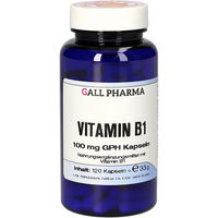 Produktbild von Hecht Pharma Vitamin B1 100 mg Kapseln 120 Stück