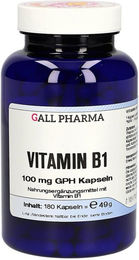 Hecht Pharma Vitamin B1 100 mg Kapseln 180 Stück – Bild 1 von 1