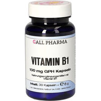 Produktbild von Hecht Pharma Vitamin B1 100 mg Kapseln 30 Stück