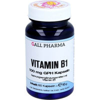 Produktbild von Hecht Pharma Vitamin B1 100 mg Kapseln 60 Stück