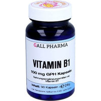 Produktbild von Hecht Pharma Vitamin B1 100 mg Kapseln 90 Stück