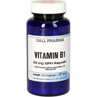 Produktbild von Hecht Pharma Vitamin B1 50 mg Kapseln 120 Stück