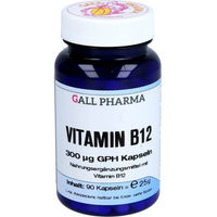 Produktbild von Hecht Pharma Vitamin B12 300 µg Kapseln 90 Stück für Erwachsene