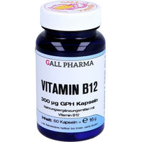 Produktbild von Hecht Pharma Vitamin B12 300 µg Kapseln für Erwachsene 60 Stück