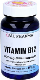 Hecht Pharma Vitamin B12 500 µg Kapseln 90 Stück – Bild 1 von 2