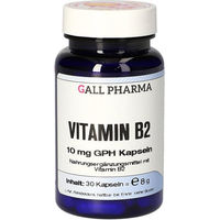 Produktbild von Hecht Pharma Vitamin B2 10 mg Kapseln 30 Stück