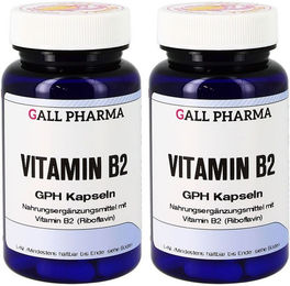 Hecht Pharma Vitamin B2 Kapseln für Erwachsene 180 Stück – Bild 1 von 1