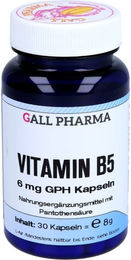 Hecht Pharma Vitamin B5 Pantothensäure 6 mg Kapseln 30 Stück für Erwachsene – Bild 1 von 2