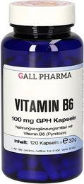 Hecht Pharma Vitamin B6 100 mg Kapseln 120 Stück – Bild 1 von 1