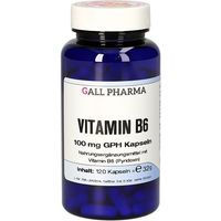 Produktbild von Hecht Pharma Vitamin B6 100 mg Kapseln 120 Stück