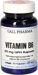 Hecht Pharma Vitamin B6 25 mg Kapseln 60 Stück – Bild 1 von 1