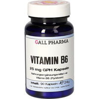 Produktbild von Hecht Pharma Vitamin B6 25 mg Kapseln 90 Stück