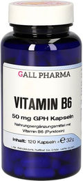 Hecht Pharma Vitamin B6 50 mg Kapseln 120 Stück – Bild 1 von 1