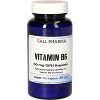 Produktbild von Hecht Pharma Vitamin B6 50 mg Kapseln 120 Stück