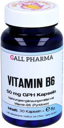 Hecht Pharma Vitamin B6 50 mg Kapseln 30 Stück – Bild 1 von 2