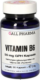 Hecht Pharma Vitamin B6 50 mg Kapseln 90 Stück – Bild 1 von 1