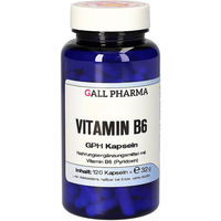 Produktbild von Hecht Pharma Vitamin B6 Kapseln 120 Stück für Erwachsene, Schwangere und Stillende