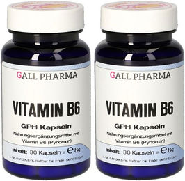 HECHT Pharma Vitamin B6 Kapseln für Erwachsene und Schwangere sowie Stillende 120 Kapseln – Bild 1 von 1