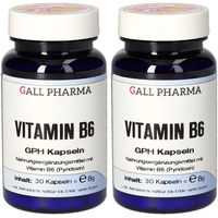 Produktbild von HECHT Pharma Vitamin B6 Kapseln für Erwachsene und Schwangere sowie Stillende 120 Kapseln