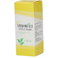 Produktbild von HECHT Pharma Vitamin D3 1000 I.E. Bio Tropfen für Erwachsene