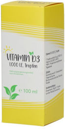 HECHT Pharma Vitamin D3 1000 I.E. Bio Tropfen für Erwachsene – Bild 1 von 1