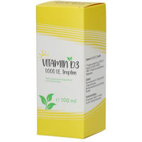 Produktbild von HECHT Pharma Vitamin D3 1000 I.E. Bio Tropfen für Erwachsene