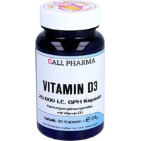 Produktbild von Hecht Pharma Vitamin D3 20.000 IE Kapseln 90 Stück