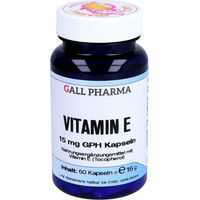Produktbild von Hecht Pharma Vitamin E 15 mg Kapseln 60 Stück glutenfrei und laktosefrei für Erwachsene