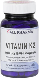 Hecht Pharma Vitamin K2 MK-7 100 µg Kapseln 60 Stück – Bild 1 von 2