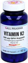 Hecht Pharma Vitamin K2 MK-7 100 µg Kapseln 90 Stück – Bild 1 von 2