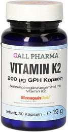 Hecht Pharma Vitamin K2 MK-7 200 µg Kapseln – Bild 1 von 2