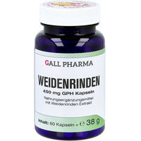 Produktbild von Hecht Pharma Weidenrinde 450 mg GPH Kapseln 60 Stück