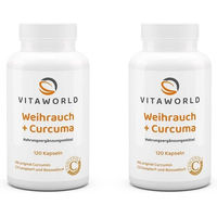 Produktbild von Hecht-Pharma Weihrauch und Curcuma GPH Kapseln mit standardisiertem Extrakt 120 Stück