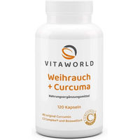 Produktbild von Hecht-Pharma Weihrauch und Curcuma GPH Kapseln mit standardisiertem Extrakt 60 Stück