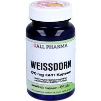 Produktbild von Hecht Pharma Weissdorn 120 mg Kapseln glutenfrei und laktosefrei 60 Stück