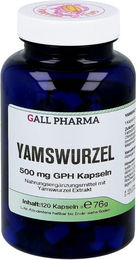Hecht Pharma Yamswurzel 500 mg Kapseln 120 Stück – Bild 1 von 2