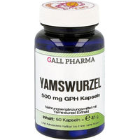 Produktbild von Hecht Pharma Yamswurzel 500 mg Kapseln 60 Stück