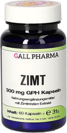 Hecht Pharma Zimt 300 mg Kapseln 60 Stück glutenfrei laktosefrei hefefrei – Bild 1 von 2