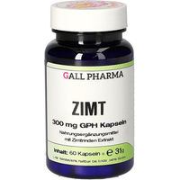 Produktbild von Hecht Pharma Zimt 300 mg Kapseln 60 Stück glutenfrei laktosefrei hefefrei