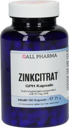 Hecht Pharma Zinkcitrat 15 mg Kapseln für Erwachsene 180 Stück – Bild 1 von 2