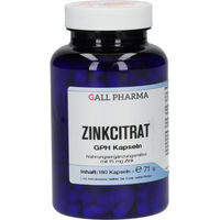 Produktbild von Hecht Pharma Zinkcitrat 15 mg Kapseln für Erwachsene 180 Stück