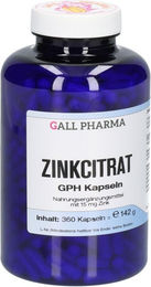 HECHT Pharma Zinkcitrat 15 mg Kapseln für Erwachsene 360 Stück – Bild 1 von 2
