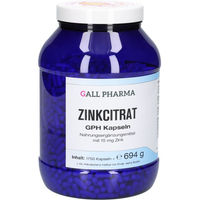 Produktbild von HECHT Pharma Zinkcitrat 15 mg Kapseln für Erwachsene