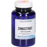 Produktbild von HECHT Pharma Zinkcitrat 30 mg Kapseln 180 Stück für Erwachsene