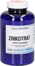 HECHT Pharma Zinkcitrat 30 mg Kapseln für Erwachsene 360 Stück – Bild 1 von 2