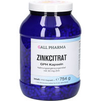 Produktbild von HECHT Pharma Zinkcitrat 30 mg Kapseln für Erwachsene