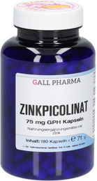 Hecht Pharma Zinkpicolinat 75 mg Kapseln für Erwachsene 180 Stück – Bild 1 von 2