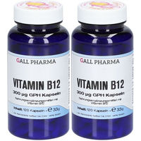Produktbild von Hecht Vitamin B12 300 µg Kapseln für Erwachsene 120 Stück