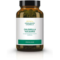 Produktbild von Heidelberger Chlorella Chlorella Vulgaris Tabletten vegan glutenfrei laktosefrei ohne Zusatzstoffe